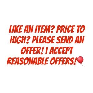 ACCEPTING OFFERS!🎈